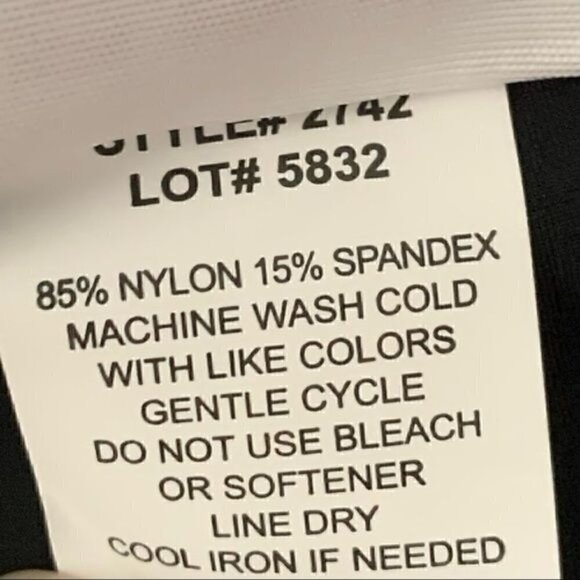 Terez athletic leggings black and grey, Medium - Picture 9 of 9